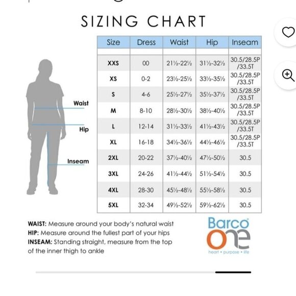 Barco One Boost Jogger Scrub Pants Blue Size S - Picture 8 of 14